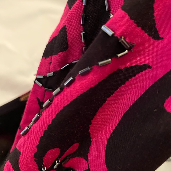 Free People Black and Pink Mini Dress - Picture 8 of 10